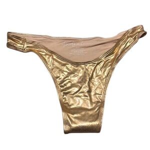 Four Three Seven Rose Gold Bikini Bottom